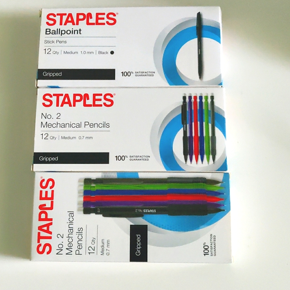 PENS AND LEAD PENCIL PACKS